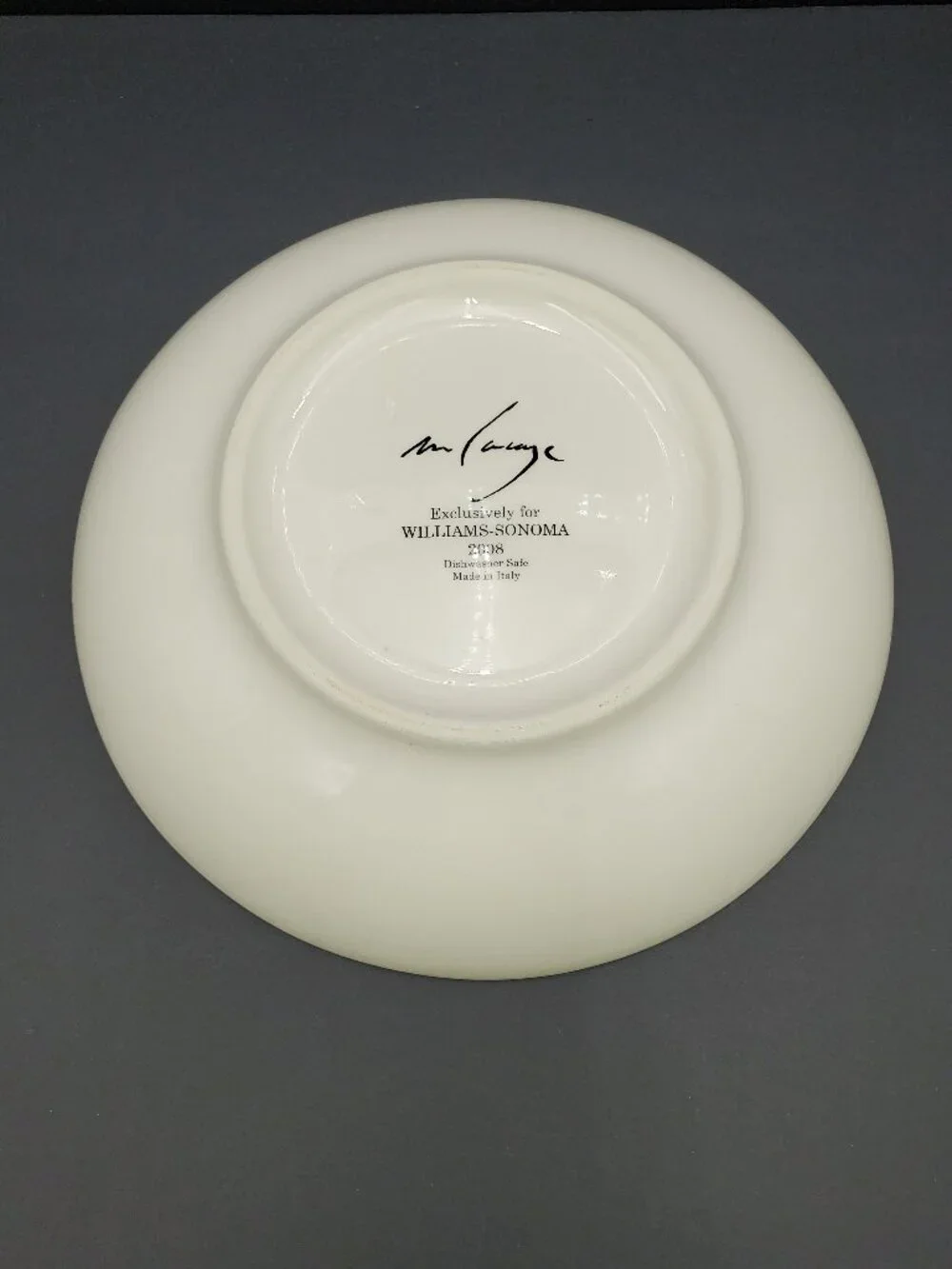 Williams-Sonoma Rooster Francais Soup Pasta Bowl Salad Serving Bowl